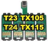 Chip para Bulk Tx105/Tx115/T23/T24