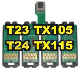 Chip para Bulk Tx105/Tx115/T23/T24
